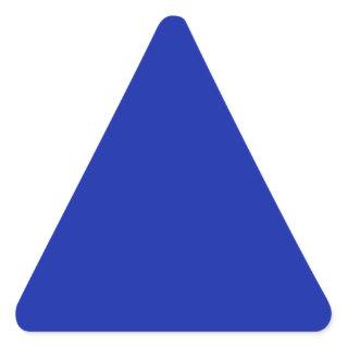 Royal Blue   Triangle Sticker
