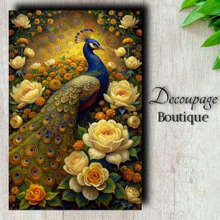 Royal Plumage Decoupage Tissue Paper