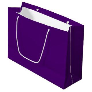 Royal purple  large gift bag