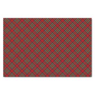 Royal Stewart Clan Tartan Plaid Pattern Tissue Paper