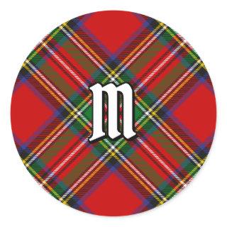 Royal Stewart Tartan Classic Round Sticker