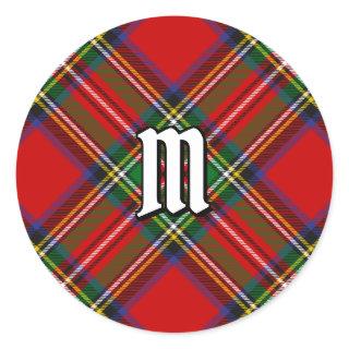 Royal Stewart Tartan Classic Round Sticker