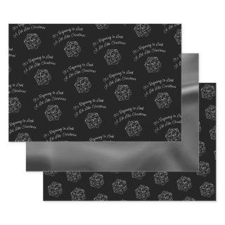 RPG Critmas | Old School Tabletop Roleplayer Dice  Sheets