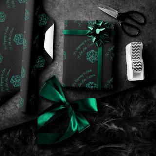RPG Critmas | Teal Green Tabletop Retro Gamer Dice