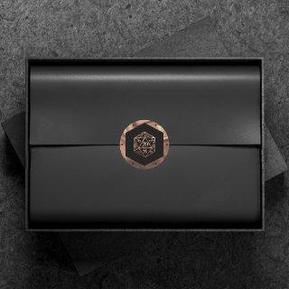 RPG Dice | Copper Fantasy Retro Tabletop PnP Gamer Classic Round Sticker