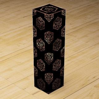 RPG Dice | Copper Fantasy Retro Tabletop PnP Gamer Wine Box