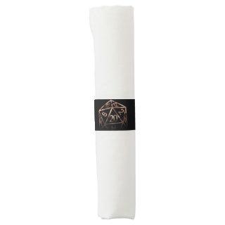 RPG Dice | Copper Fantasy Tabletop Retro PnP Gamer Napkin Bands