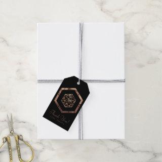 RPG Dice | Copper Tabletop Roleplayer Thank You Gift Tags