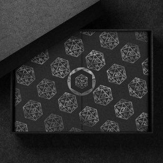 RPG Dice | Fantasy Old School Tabletop Retro Gamer Tissue Paper