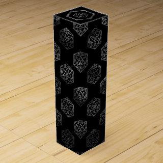 RPG Dice | Fantasy Old School Tabletop Retro Gamer Wine Box