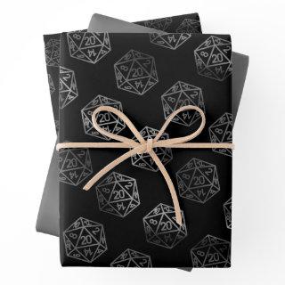 RPG Dice | Fantasy Old School Tabletop Retro Gamer  Sheets