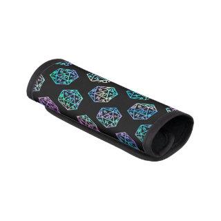 RPG Dice | Holo Fantasy Retro Tabletop PnP Gamer Luggage Handle Wrap