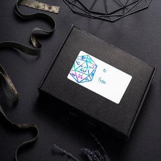 RPG Dice | Holo Fantasy Tabletop PnP Gamer Custom Label