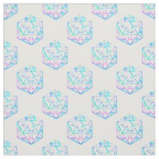 RPG Dice | Holo Old School Tabletop Roleplayer Fabric