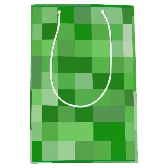 RPG Gamer Pixel Pattern  Medium Gift Bag