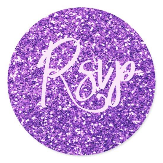 RSVP Lilac Sticker