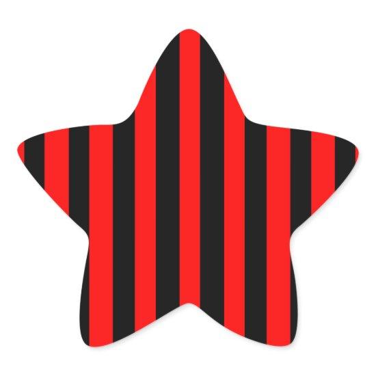 Ruby Black Star Sticker
