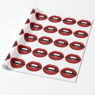 Ruby Red Lips