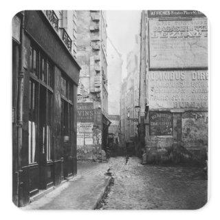 Rue Tirechape, from rue de Rivoli, Paris Square Sticker