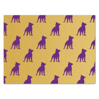 "Rufus" Que dog - Omega Psi Phi Tissue Paper