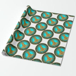 Runes - Thors Hammer - Teal