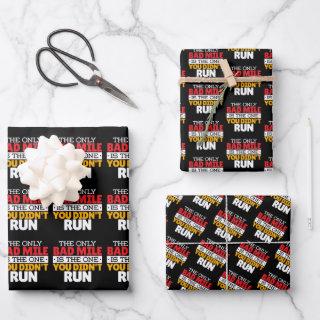 Runner - Funny Bad Mile Running Quote  Sheets