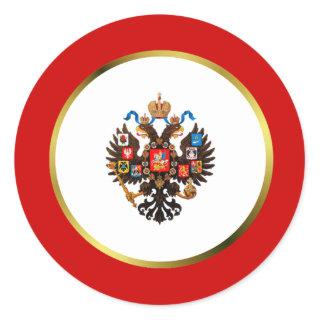 Russian Imperial Crest Stickers