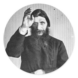 Russian Mystic Grigori Yefimovich Rasputin Classic Round Sticker