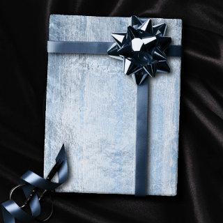 Rustic Branding | Dusty Blue Silver Wood Plank