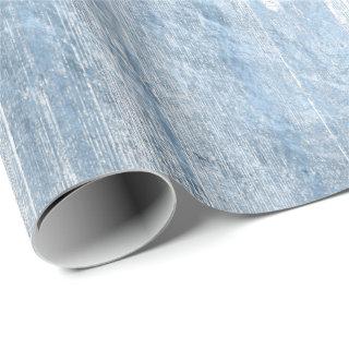 Rustic Branding | Dusty Blue Silver Wood Plank