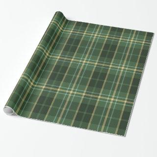 Rustic Christmas plaid tartan pattern