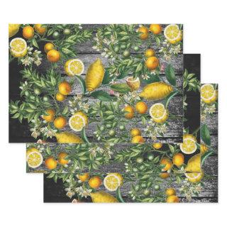 Rustic Citrus Garden  Sheets