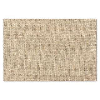 Rustic Country Vintage Burlap Tissue Paper