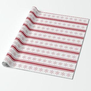 Rustic Farmhouse Red French Ticking Stripe Gift