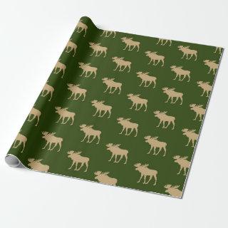 Rustic Moose Pattern