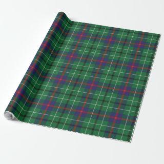 Rustic Plaid Clan Duncan Green Blue Tartan