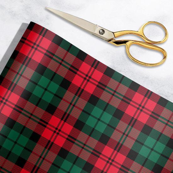 Rustic Red and Green Tartan Plaid Holiday