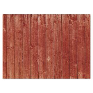Rustic Red  Barnwood background  Decoupage Tissue Paper