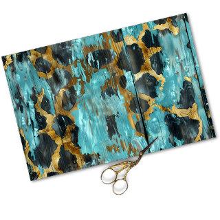 Rustic Western Cowgirl Chic Animal Pattern  Tissue Paper