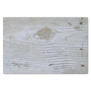Rustic Whitewashed Board Tissue Paper