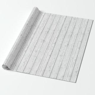 Rustic Wood Shabby White Barn Boards Pattern