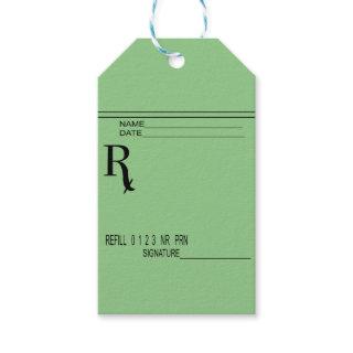 Rx Prescription Pad - Write Your Own Prescription! Gift Tags
