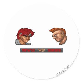 Ryu Vs Birdie Classic Round Sticker