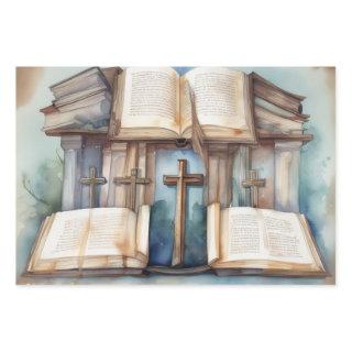 Sacred Scriptures & Cross  Sheets
