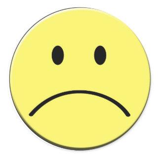 Sad Face Sticker