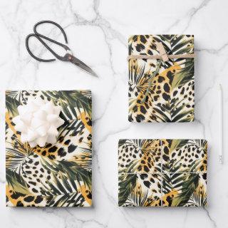 Safari Animals' Fur Prints Patterns Exotic Boho  Sheets