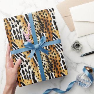 Safari Animals Fur Prints Patterns Wildlife Boho