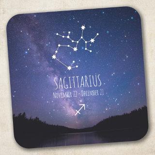 Saggitarius | Personalized Zodiac Constellation Square Sticker