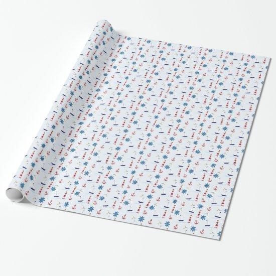 Sailing Cute Nautical Design Wrap