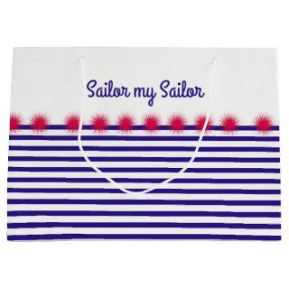 sailor my sailor large gift bag